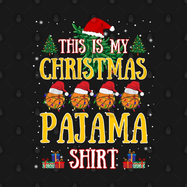 Funny Christmas Basketball Lover This Is My Christmas Pajama by egcreations