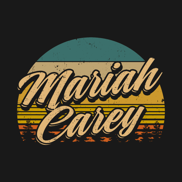 Classic Name Mariah Vintage Styles Christmas 70s 80s 90s by Gorilla Animal