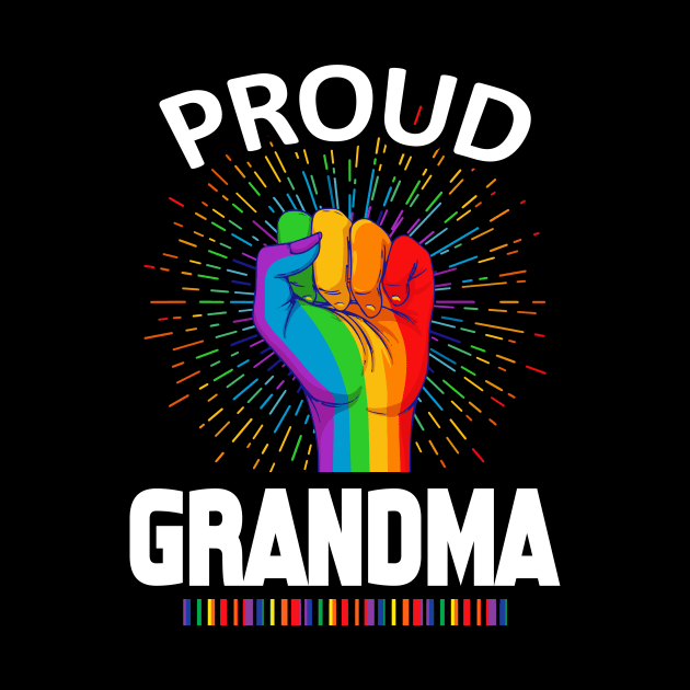 Proud Grandma Gay Lgbt by adrinalanmaji