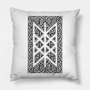 Web of Wyrd  -The Matrix of Fate Pillow