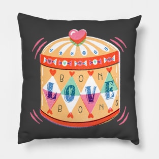 Self Care Spring Tin Love Bonbons Pillow