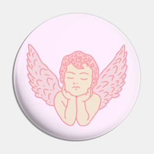 Sleeping Angel Pin