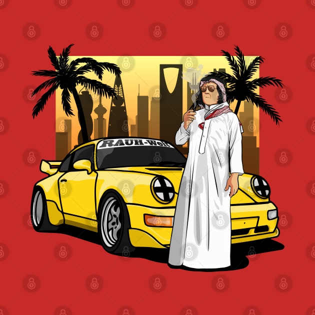 Akira Nakai in Saudi Arabia by HSDESIGNS