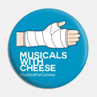 Musicals w/ Cheese -- Dear Evan Hansen T-Shirt Pin