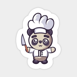 Little Chef Panda Magnet