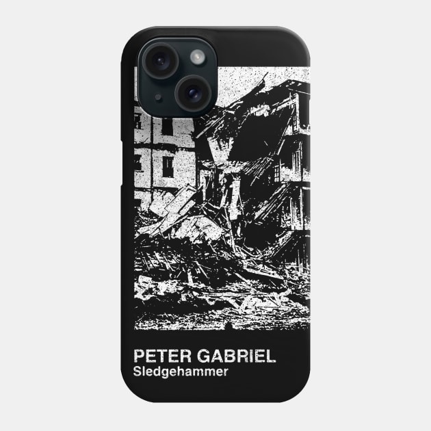 Sledgehammer / Minimalist Graphic Design Fan Phone Case by saudade