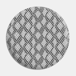 Black Gray Animal Pattern Pin