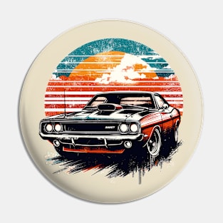 Muscle Car Pin