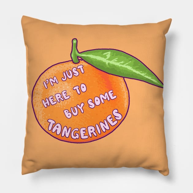 Tangerines CSH Pillow by cgouge.art