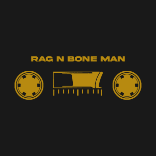 60s cassette with text Bone Man T-Shirt