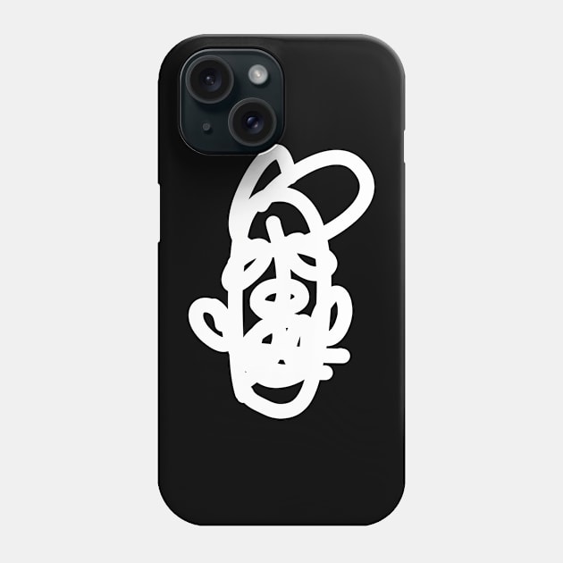 RELL WHITE Phone Case by 24HrBodega