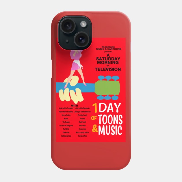 Toonstock - Jem and the Holograms Phone Case by TechnoRetroDads