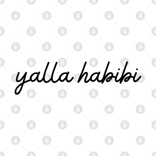 yalla habibi - black by habibitravels