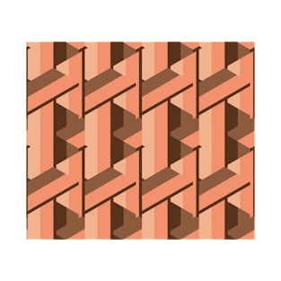 Geometric pink pattern T-Shirt