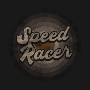 RETRO BLACK WHITE - Speed Racer T-Shirt