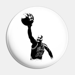 Michael Jordan Portrait Pin