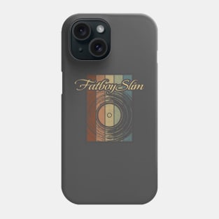 Fatboy Slim Vynil Silhouette Phone Case