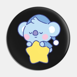 tiny koya sleeping Pin