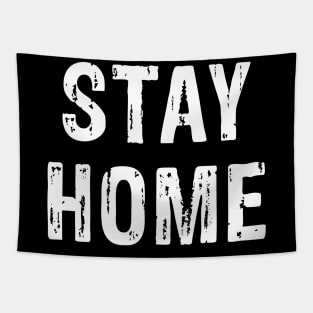 Support Safety T-Shirt Social Distancing Stay Home Tapestry