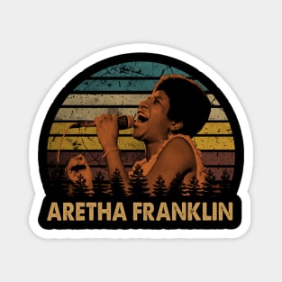 Soul Sensation Aretha Tee Vintage Vibes Magnet