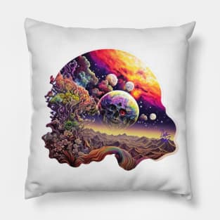 Alien World |Trippy| Pillow