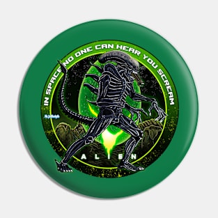 ALIEN Logo Pin