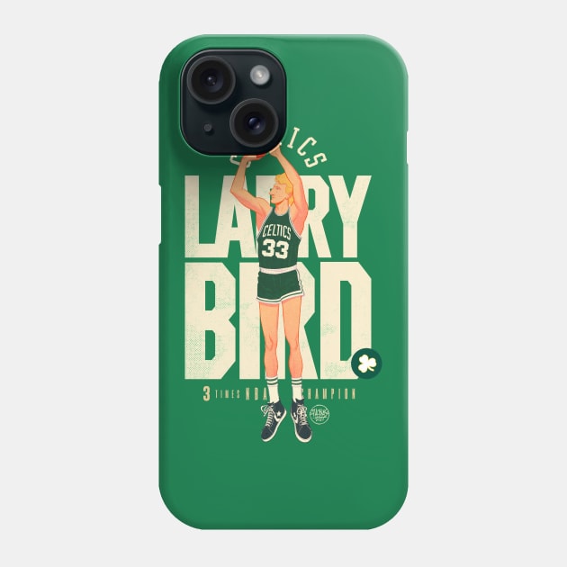 Larry Bird Phone Case by ThobiasDaneluz