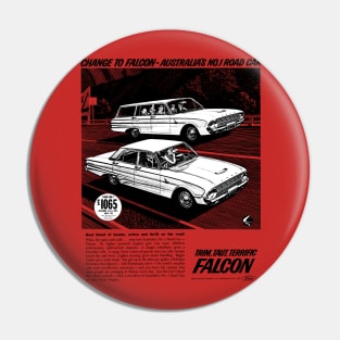 FORD FALCON AUSTRALIA - advert Pin