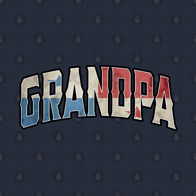 Grandpa Panamanian Vintage Heritage DNA Flag by Just Rep It!!