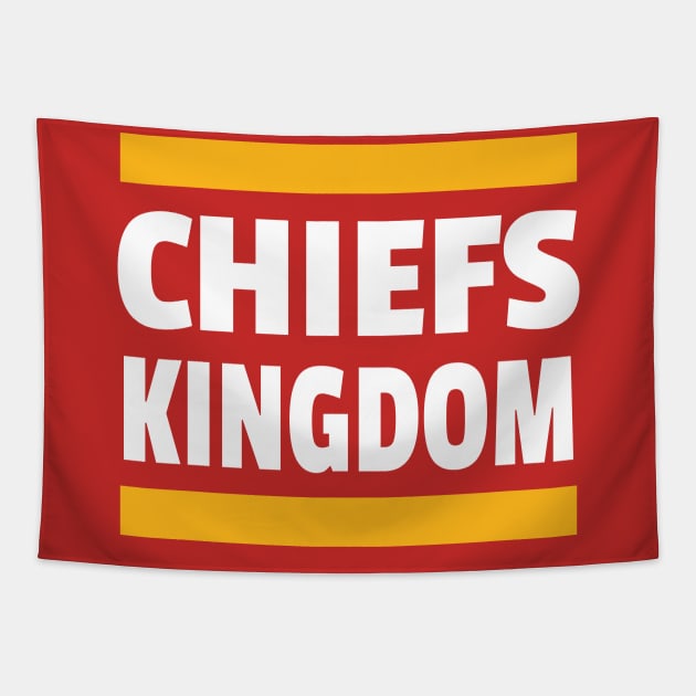 Chiefs Kingdom Tapestry by FootballBum