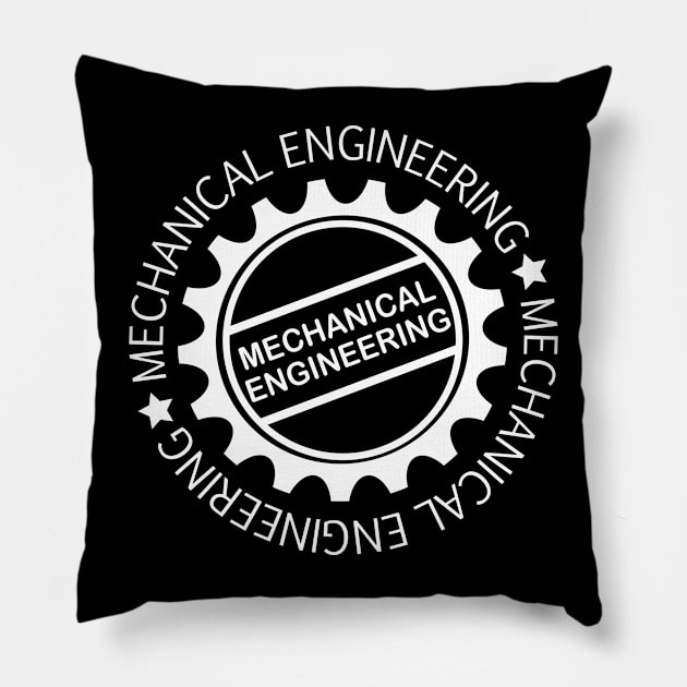 mechanical engineering mechanics engineer Pillow by PrisDesign99