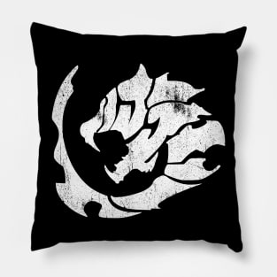 White Tiger Guild Symbol - distressed version Pillow