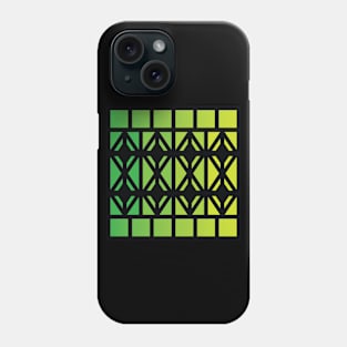 “Dimensional Energy” - V.6 Green - (Geometric Art) (Dimensions) - Doc Labs Phone Case