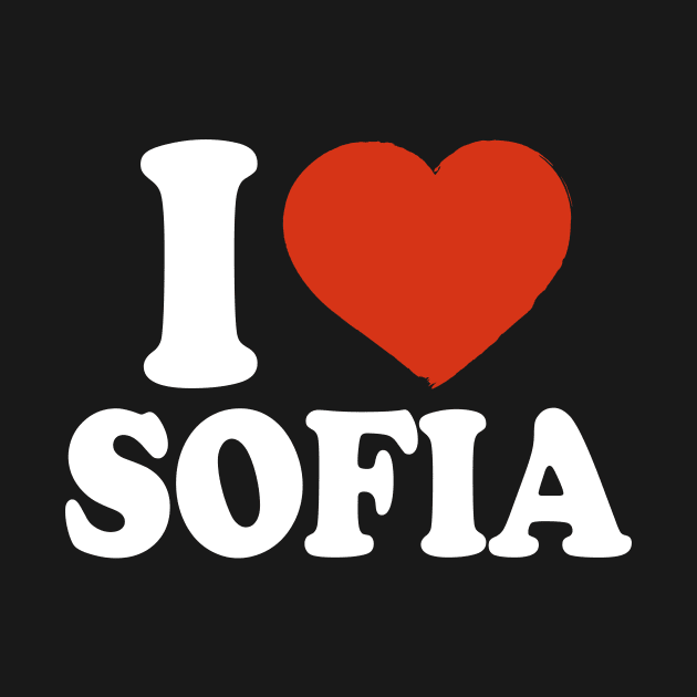 I Love Sofia by Saulene