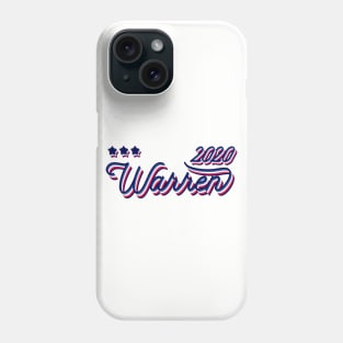 Elizabeth Warren 2020, Presidential Candidate - cool vintage style in Red White and Blue Phone Case