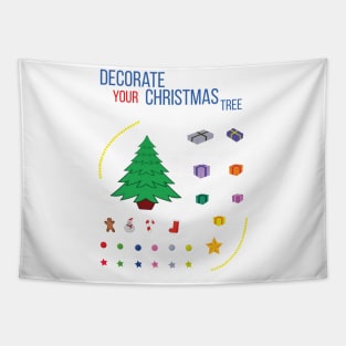 Decorate Your Christmas Tree Tapestry