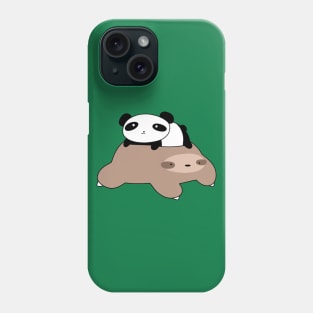 Little Panda and Sloth Phone Case