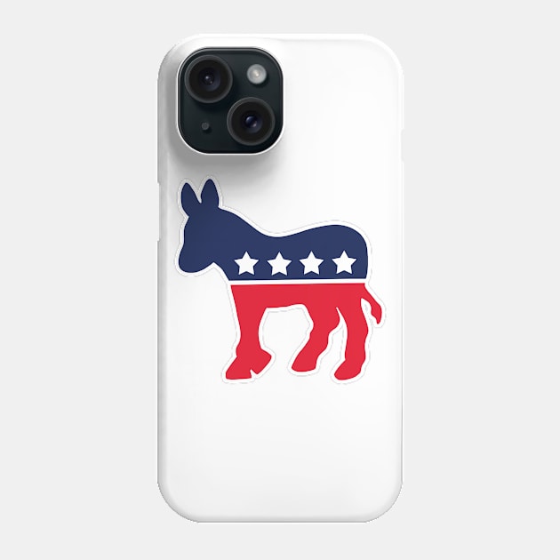 Democratic Donkey Phone Case by valentinahramov