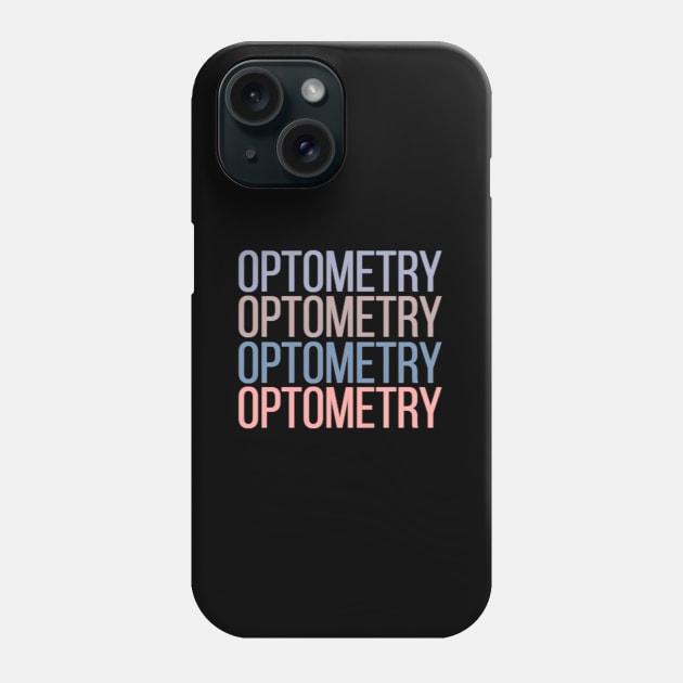 Optometry Eye Doctor Optometrist Phone Case by klei-nhanss