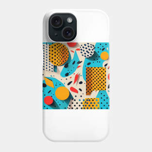 Memphis pattern 4 Phone Case