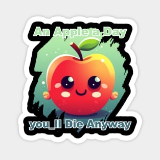 An apple a day Magnet