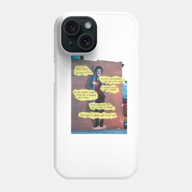 Kurt Vonnegut - "Hello babies" Phone Case by withak