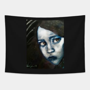 Moon Girl Tapestry