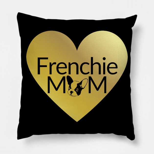 French Bulldog Mom Pillow by Mplanet