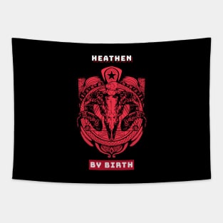 Horror Movie Heathen by Birth 1 Tapestry