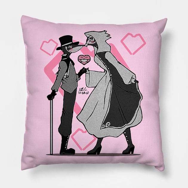 Plague Mask Snooker Pillow by TeeJay93