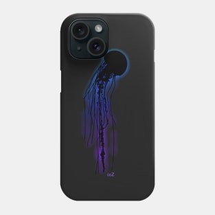 Jellyfish glow Phone Case