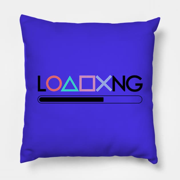 PS Gamer Loading Pillow by inkonfiremx