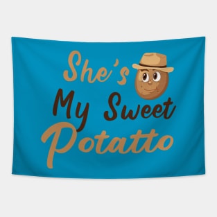 She's My Sweet Potato Tapestry