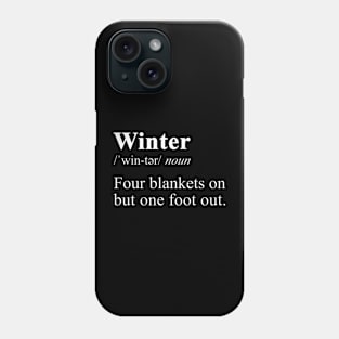 One Foot Out Phone Case